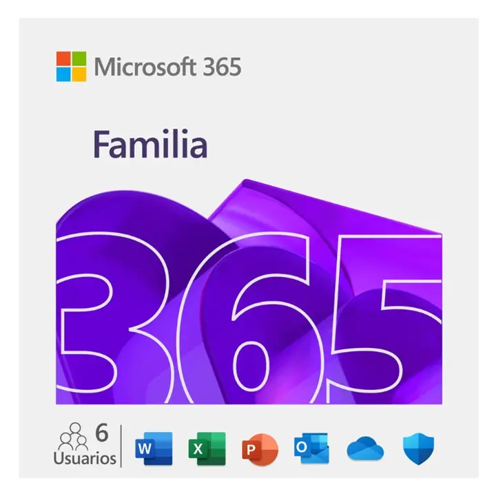 Licencia de Microsoft 365 Familia ESD 1 Año 