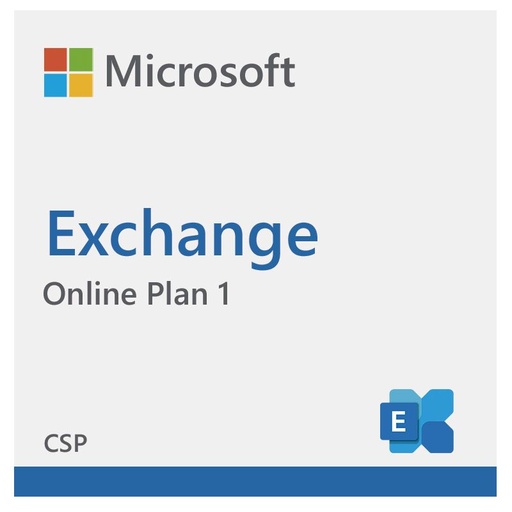 [AAA-06228A] Licencia de Exchange Online Plan 1 CSP 1 Año 