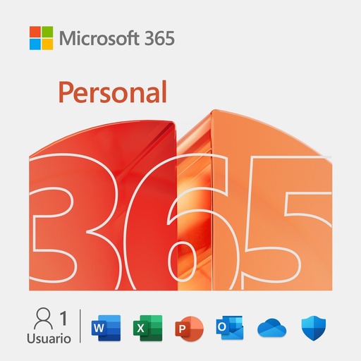 [QQ2-00008TP] Licencia de Microsoft 365 Personal ESD 1 Año.