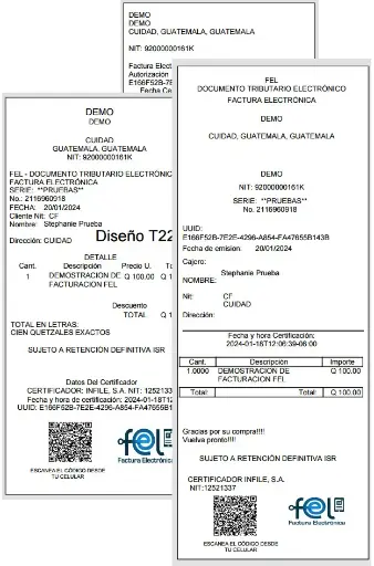 [Dis_FEL] Diseño de FEL Ticket